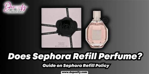 does Sephora refill fragrances